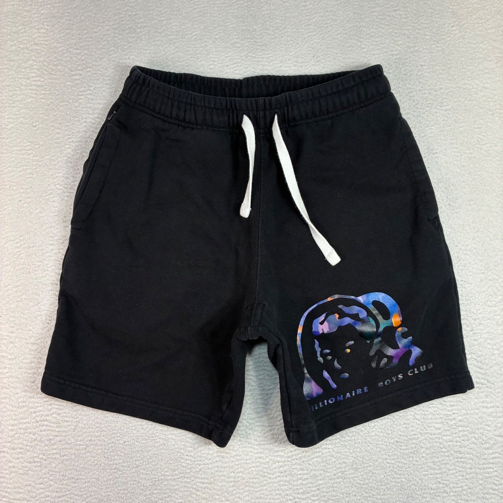 Billionaire Boys Club Sweat Shorts Men M Black Fleece Astronaut Streetwear